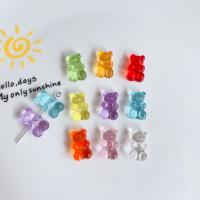 Acrylic Jewelry Pendant, Bear, DIY & candy style 