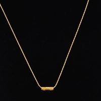 Stainless Steel Jewelry Necklace, 316L Stainless Steel, with 6cm extender chain, gold color plated, Boston chain & for woman, golden Approx 41 cm 