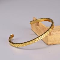 Bracelet en acier inoxydable, acier inoxydable 316L, Placage de couleur d'or, pour femme, doré Vendu par PC