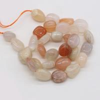 Mondstein Perlen, Unregelmäßige, natürlich, DIY, gemischte Farben, 10-12mm, Länge:38 , verkauft von Strang