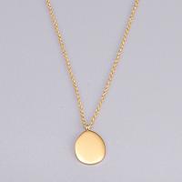 Stainless Steel Jewelry Necklace, 316L Stainless Steel, with 6cm extender chain, Rose, gold color plated, round link chain & for woman, golden Approx 41 cm 