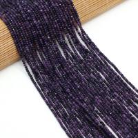 Abalorios Fluorita, Purple Fluorita, ábaco, Bricolaje & facetas, color mixto, 2x3mm, longitud:38 cm, Vendido por Sarta