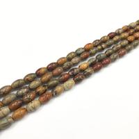 Picasso Jasper Beads, Oval, polished, DIY, mixed colors cm 