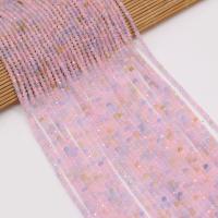 Morganite Beads, Abacus, DIY & faceted, purple pink cm 