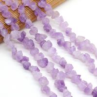 Natürliche Amethyst Perlen, Klumpen, DIY, violett, Länge:40 cm, verkauft von Strang