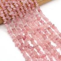 Chips de pierres précieuses , quartz rose, DIY, rose, 3x5- cm, Vendu par brin