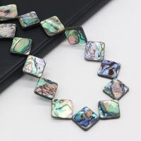 Abalone Shell Beads, Rhombus, DIY, mixed colors cm 