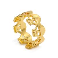 Zinc Alloy Finger Ring, plated, fashion jewelry & with skull pattern & for woman 