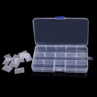 Storage Box, Polypropylene(PP), transparent white 