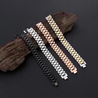 Titan Edelstahl Armband / Armreif, Titanstahl, plattiert, unisex, keine, 15mm, Länge:ca. 21.5 cm, verkauft von PC