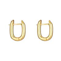 Brass Lever Back Earring, plated, for woman 