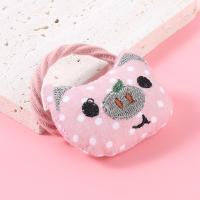 Ponytail Holder, Cloth, Pig, fashion jewelry & for woman, pink 