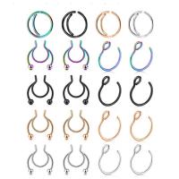 Stainless Steel Nose Piercing Jewelry, plated, Unisex 7mm 
