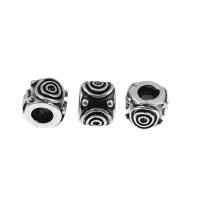 Stainless Steel Beads, Round, DIY, silver color 