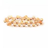 Citrine Bracelet, for woman & faceted, yellow Inch 
