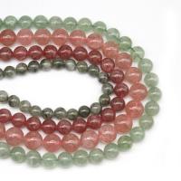 Perles de pierre gemme mixte, Pierre naturelle, Rond, DIY, plus de couleurs à choisir cm, Vendu par brin