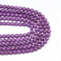 Natural Lepidolite Beads, Round, DIY, purple cm 