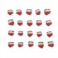 Abalorios Fruta de Arcilla Polimérica, Arcilla polimero, Melocotón, Bricolaje, color mixto, 10mm, 100PCs/Bolsa, Vendido por Bolsa
