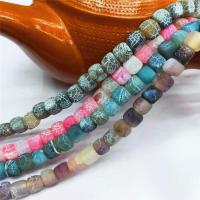 Natural Effloresce Agate Beads, Cube, polished, DIY & matte cm 