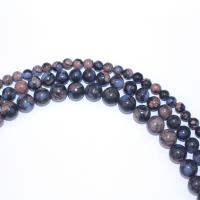 Glaucophane Beads, Round, DIY, mixed colors cm 