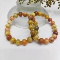 Lighter Imperial Jade Bracelet, with Crystal, Abacus, polished, Unisex, mixed colors cm 