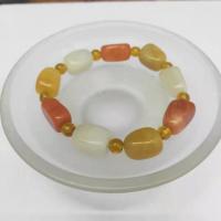 Lighter Imperial Jade Bracelet, with Crystal, DIY & Unisex, mixed colors cm 