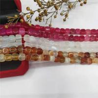 Agate Beads, Square, polished, DIY cm 