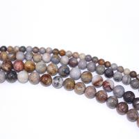 Gobi Achat Perle, rund, DIY, gemischte Farben, Länge:40 cm, verkauft von Strang