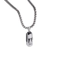 Stainless Steel Jewelry Necklace, 304 Stainless Steel, fashion jewelry & for man, original color .62 Inch 