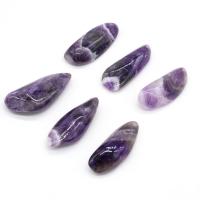 Amethyst Pendant February Birthstone , irregular, DIY, purple, 18x45- 