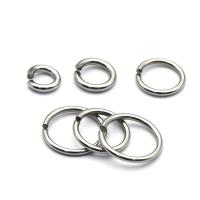 Stainless Steel Open Jump Ring, plated original color 