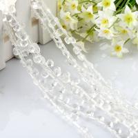 Natural Clear Quartz Beads, Teardrop, polished, DIY & faceted, white cm 