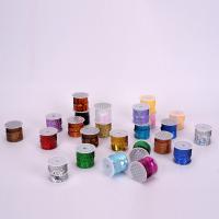 plastique PVC Dentelle Trime, avec Paillettes, Rond, Placage, plus de couleurs à choisir, 6mm, Vendu par bobine