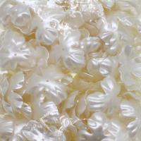 Acryl Korn Kappe, Blume, DIY, weiß, 18x14x5mm, 166PCs/G, verkauft von G