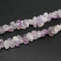 Natural Amethyst Beads, irregular, DIY, purple cm 
