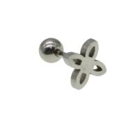 Stainless Steel Ear Piercing Jewelry, for woman, original color 
