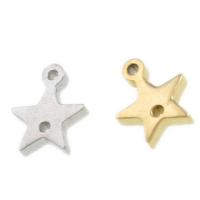 Stainless Steel Pendant Component, Star 
