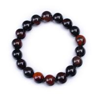 Miracle Agate Bracelet, polished, Unisex black Approx 7.48 Inch 