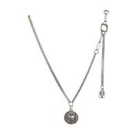 Edelstahl Schmuck Halskette, mit Verlängerungskettchen von 1.97, Mit Tiermuster & Modeschmuck & für Frau, Länge:19.29 ZollInch, verkauft von PC