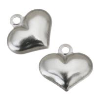 Кулон Сердце из Нержавеющей стали, нержавеющая сталь, DIY, оригинальный цвет отверстие:Приблизительно 1mm, продается PC