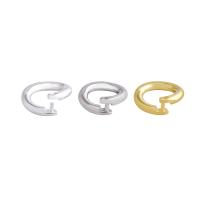 Стерлингового серебра кольцо открытых прыжок, 925 пробы, Другое покрытие, DIY, Много цветов для выбора отверстие:Приблизительно 4.2mm, продается PC