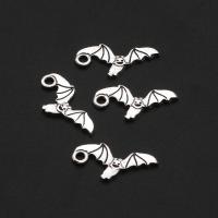 Zinc Alloy Animal Pendants, Bat, original color, 20mm 