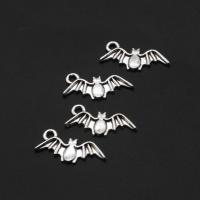 Zinc Alloy Animal Pendants, Bat, original color, 20mm 