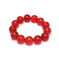 Perles de Cornaline, Rond, Naturel & DIY & normes différentes pour le choix, rouge, Vendu par PC