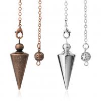 Zinc Alloy Pendulum, Conical, plated, Unisex .09 Inch 