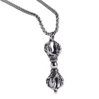 Нержавеющая сталь 304 Ожерелье, ювелирные изделия моды & Мужский, оригинальный цвет длина:23.62 дюймовый, продается PC