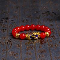 Agate Bracelets, Brass, with Agate, Fabulous Wild Beast, change their color according to the temperature cm 