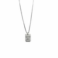 Sterling Silver Jewelry Necklace, 925 Sterling Silver, with 1.97inch extender chain, for woman .75 Inch 