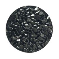 Obsidian Decoration, black, 9-12mm 