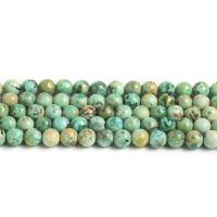 Jade Phoenix Beads, Round, polished green Approx 14.6 Inch 